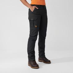 Rückansicht von FJÄLLRÄVEN Karla Pro Zip-Off Zipphose Damen dark navy