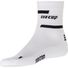 CEP the run mid cut Laufsocken Damen white