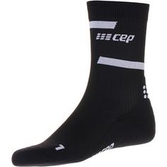 CEP The Run Mid Laufsocken Herren black