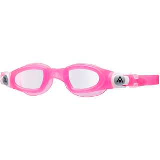 Aquasphere MOBY KID Schwimmbrille Kinder pink-white-lenses-clear
