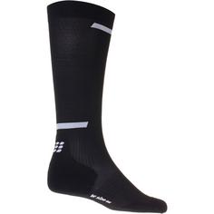 Rückansicht von CEP the run tall Laufsocken Damen black