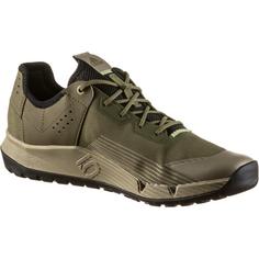 Rückansicht von Five Ten 5.10 TRAILCROSS LT Fahrradschuhe Herren focus olive-pulse lime-orbit green