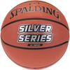 SPALDING Silver Series Rubber Basketball - orange