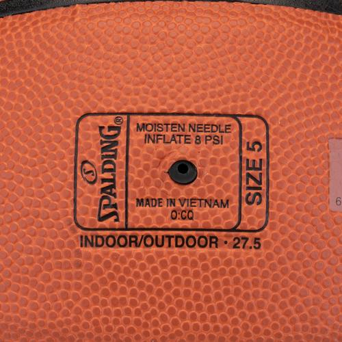 Rückansicht von SPALDING TF Silver Composite Basketball orange