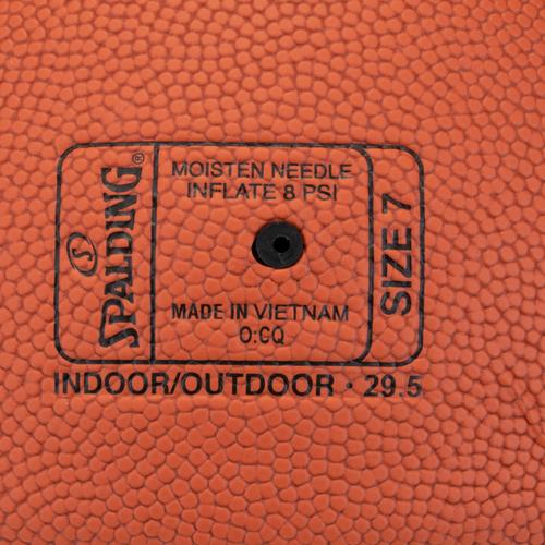 Rückansicht von SPALDING TF Gold Composite Basketball orange