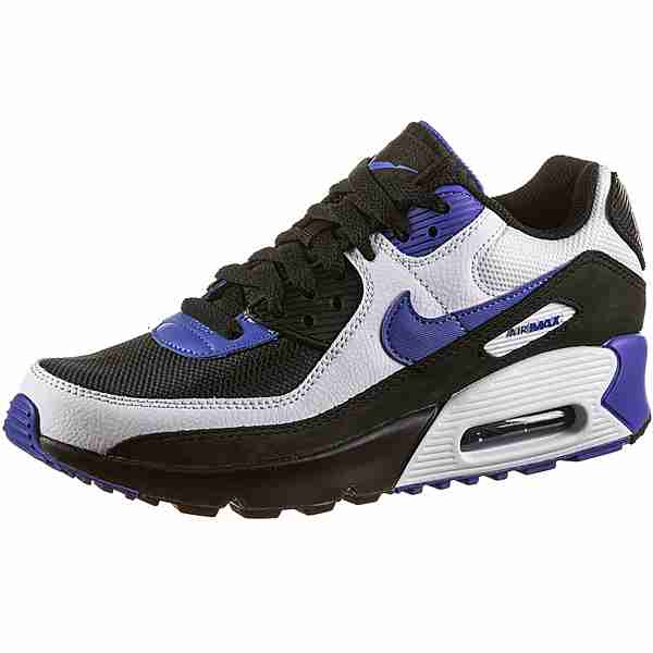 Nike AIR MAX 90 Sneaker Kinder white-black-persian violet