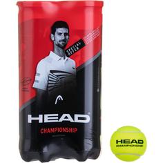 HEAD 2 x 4B HEAD Championship Tennisball gelb