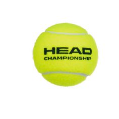 Rückansicht von HEAD 2 x 4B HEAD Championship Tennisball gelb