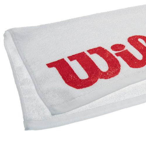 Rückansicht von Wilson Court Handtuch white-red