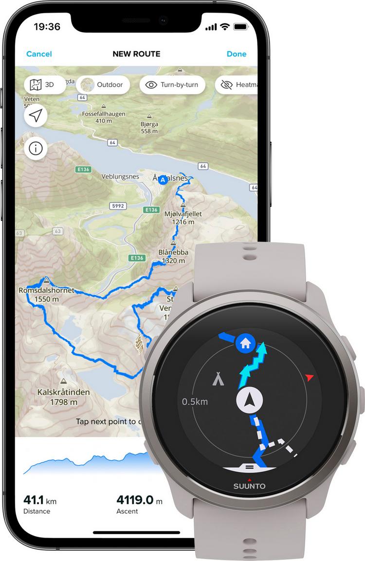 Suunto Suunto 5 PEAK Sportuhr - ridge sand - 2 | SportScheck