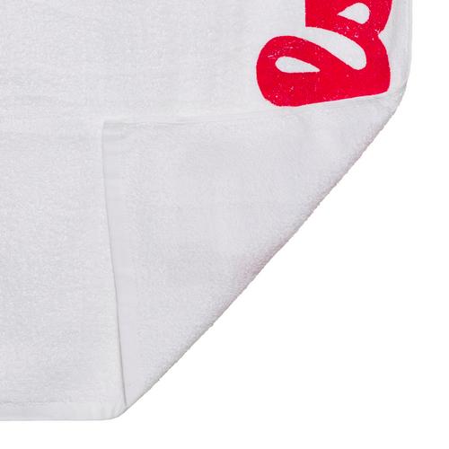 Rückansicht von Wilson Sport Handtuch white-red