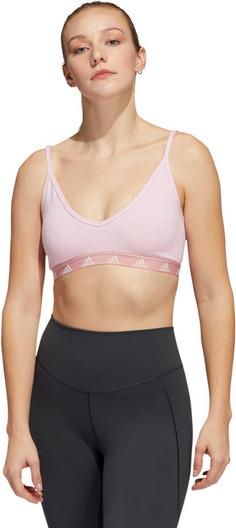 Rückansicht von adidas DESIGNED4TRAINING Sport-BH Damen wonder mauve