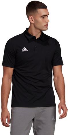 Rückansicht von adidas Entrada22 Poloshirt Herren black