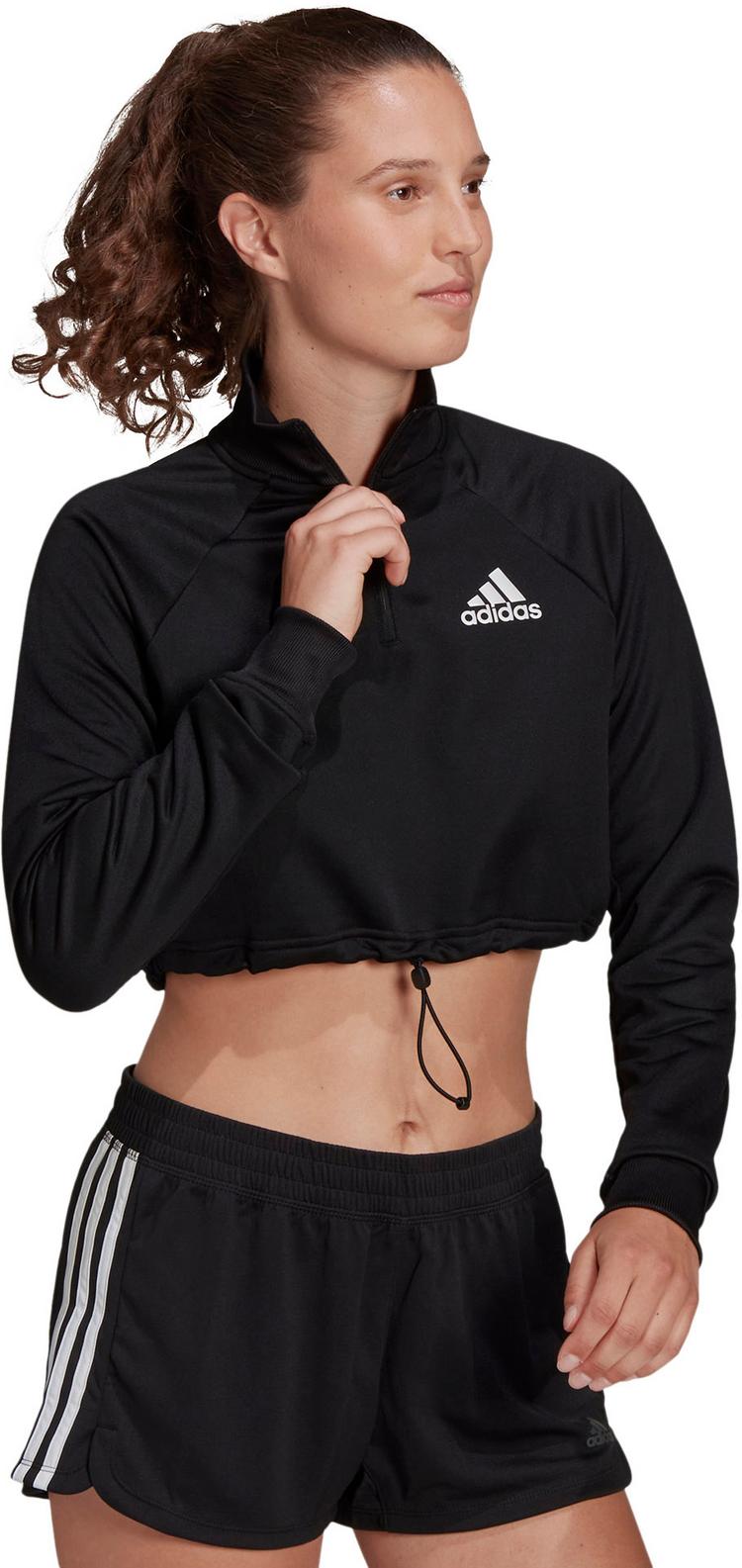adidas adidas Melbourne Tennisshirt Damen - black - 1 | SportScheck