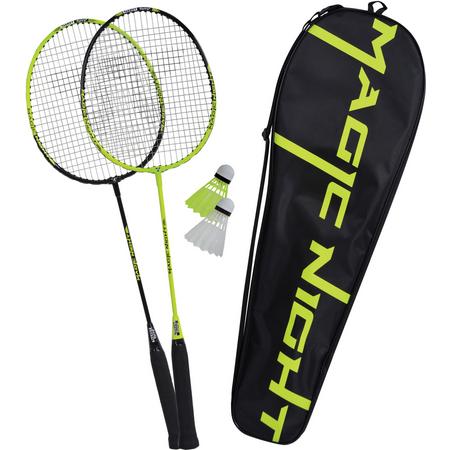 Talbot-Torro Magic Night LED Badminton Set Badmintonschläger Einheitsgröße Normal | 04015752494058 Talbot-Torro Magic Night LED Badminton Set Badmintonschläger Einheitsgröße Normal | 04015752494058