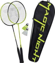 Talbot-Torro Magic Night LED Badminton Set bunt