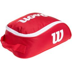 Rückansicht von Wilson TOUR Schuhtasche red-white