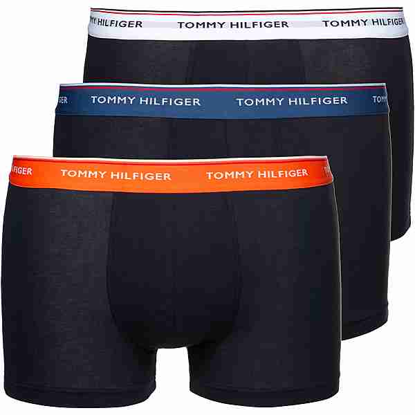Tommy Hilfiger Boxer Herren petrol blue-cypress orange-white