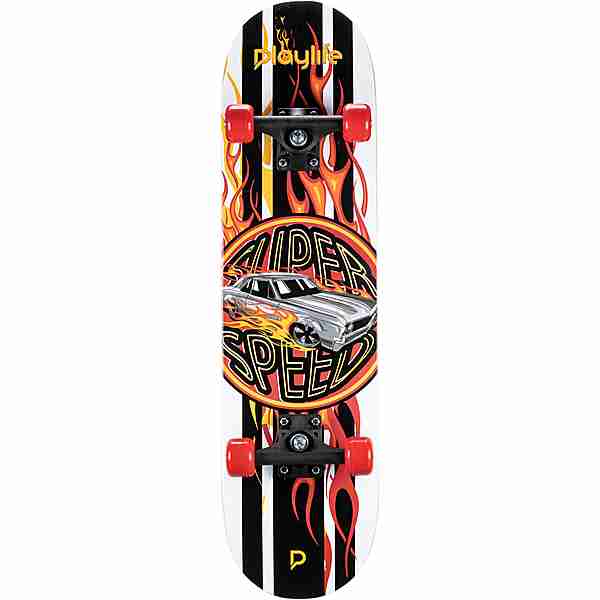 Playlife Super Charger Skateboard-Komplettset bunt