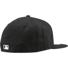 Rückansicht von New Era 59FIFTY LOS ANGELES DODGERS Cap black-white