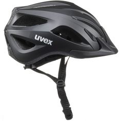 Rückansicht von Uvex viva 3 Fahrradhelm black mat