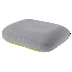 Rückansicht von COCOON Air Core Pillow Ultralight Reisekissen wasabi-grey