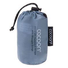 Rückansicht von COCOON Hammock Straps ultralight Befestigungsset grey-light grey