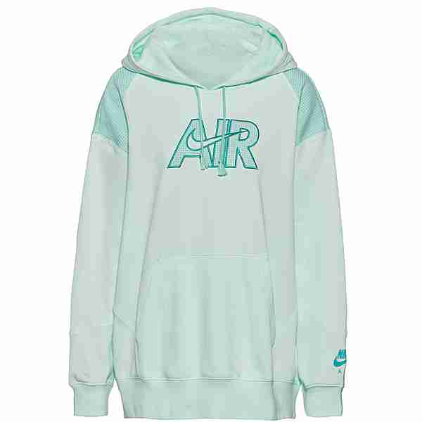 Nike NSW Air Hoodie Damen barely green-light dew-washed teal
