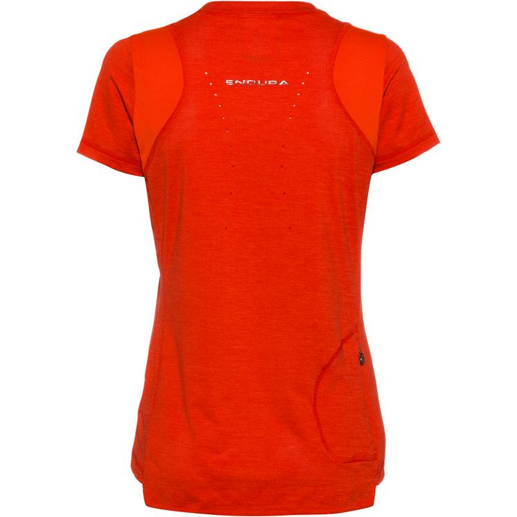 Endura Endura SingleTrack Funktionsshirt Damen - paprika - 0 | SportScheck
