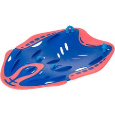 Rückansicht von SPEEDO Biofuse Power Schwimmpaddles blue-orange