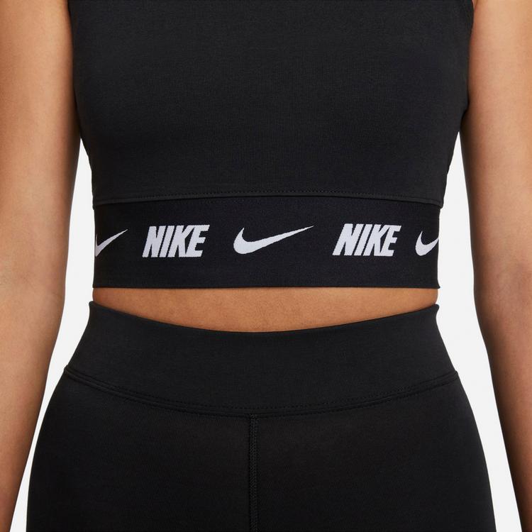 Nike Nike NSW Tape Croptop Damen - black - 3 | SportScheck