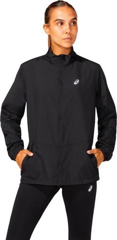 Rückansicht von ASICS CORE Laufjacke Damen performance black