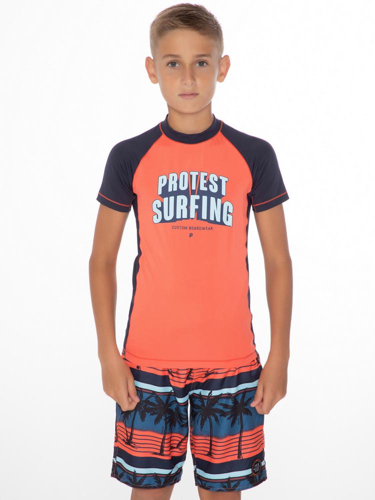 Protest Protest FREZZ JR RASHGUARD Funktionsshirt Jungen - new coralpink - 0 | SportScheck