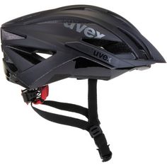 Rückansicht von Uvex ultra snc Fahrradhelm black