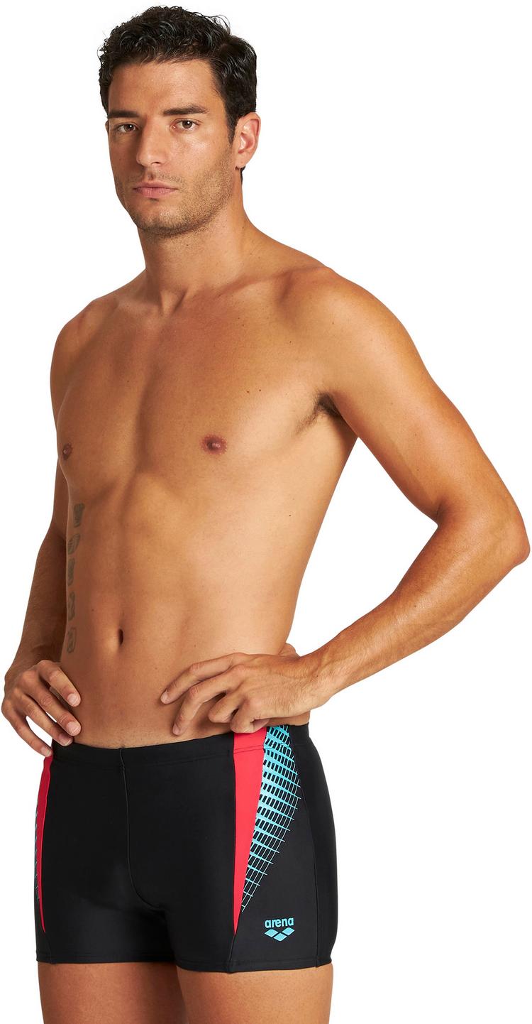 Arena Arena Threefold Badehose Herren - black-black-anguria - 0 | SportScheck