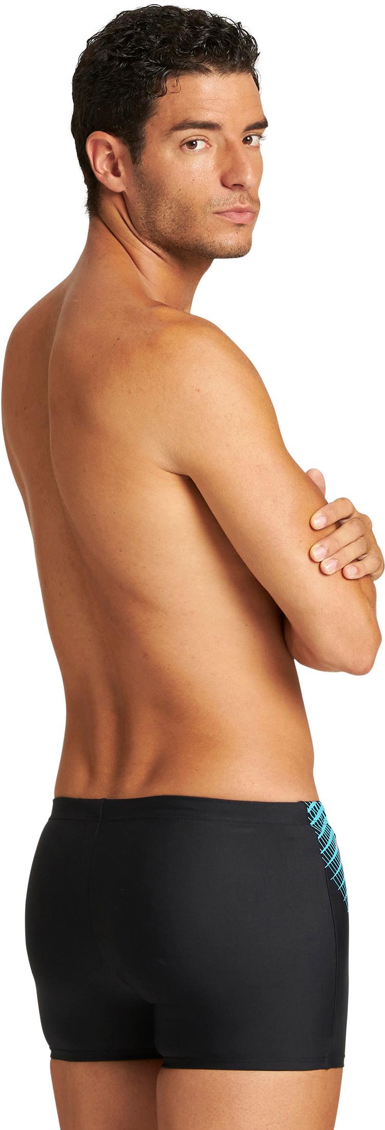 Arena Arena Threefold Badehose Herren - black-black-anguria - 1 | SportScheck