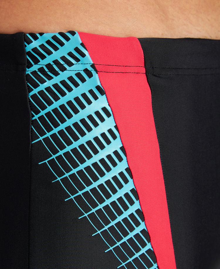 Arena Arena Threefold Badehose Herren - black-black-anguria - 3 | SportScheck