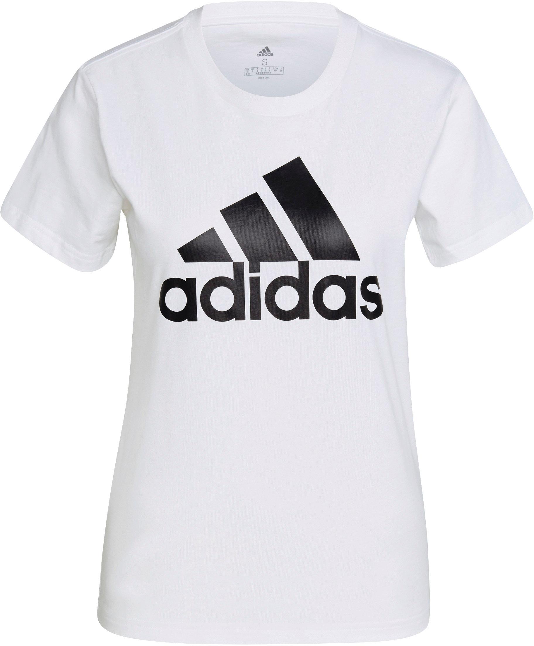 Black and white adidas shirt womens online