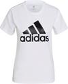 adidas Loungewear Essentials Logo T-Shirt Damen - white-black