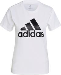 adidas Loungewear Essentials Logo T-Shirt Damen - white-black