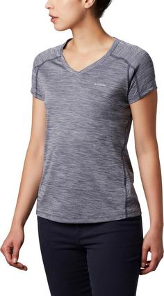 Rückansicht von Columbia Zero Rules Funktionsshirt Damen nocturnal heather