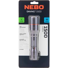 Rückansicht von Nebo DAVINCI 1500 Taschenlampe LED black