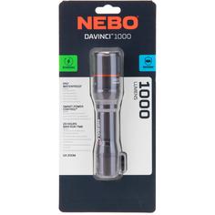 Rückansicht von Nebo DAVINCI 1000 Taschenlampe LED black