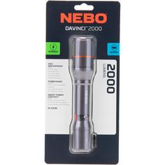 Rückansicht von Nebo DAVINCI 2000 Taschenlampe LED black