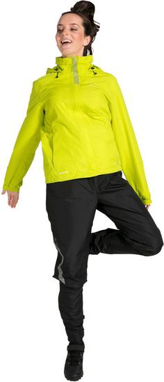 Rückansicht von VAUDE Luminum II Fahrradjacke Damen bright green