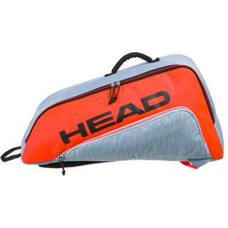 HEAD Junior Combi Rebel Tennistasche Kinder grau-orange