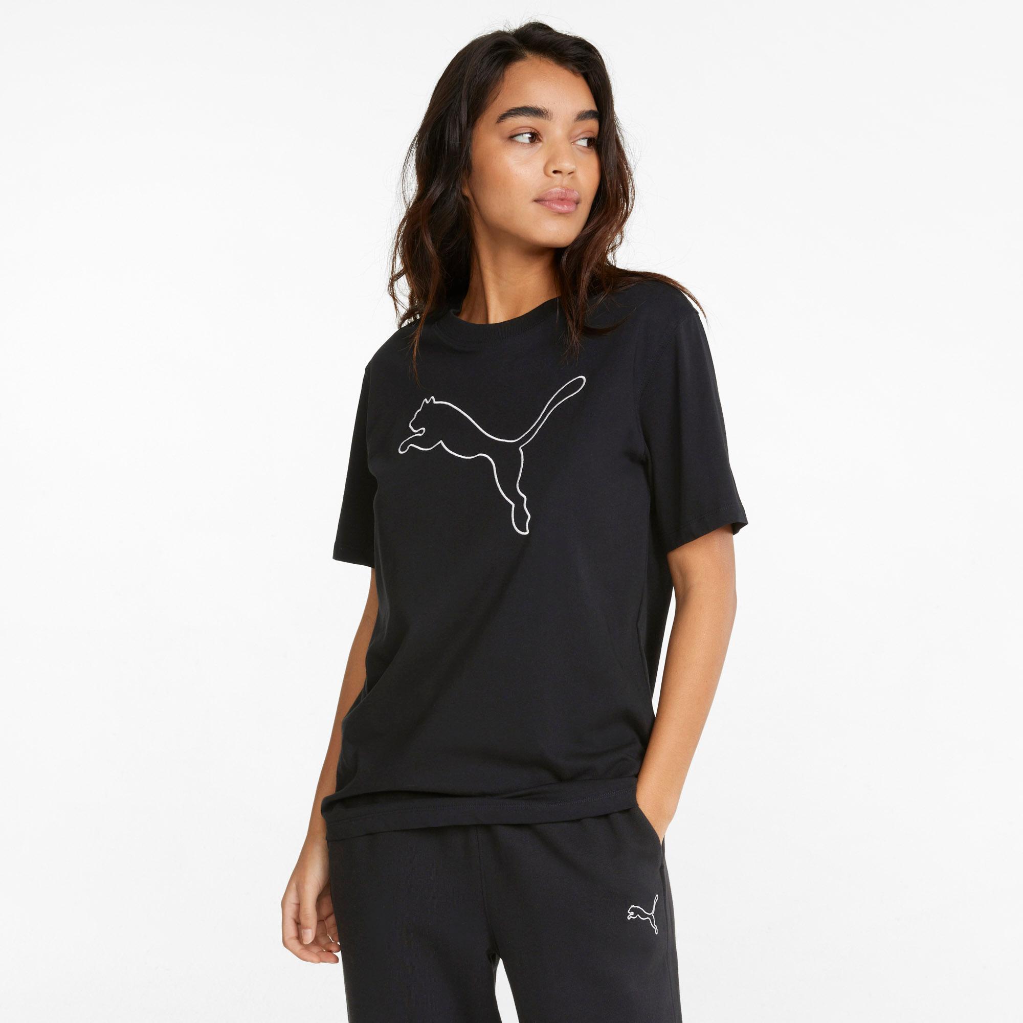 SportScheck Damen Online von puma black PUMA kaufen im HER Shop T-Shirt