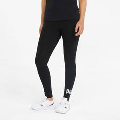 Rückansicht von PUMA Essentiell Leggings Damen puma black