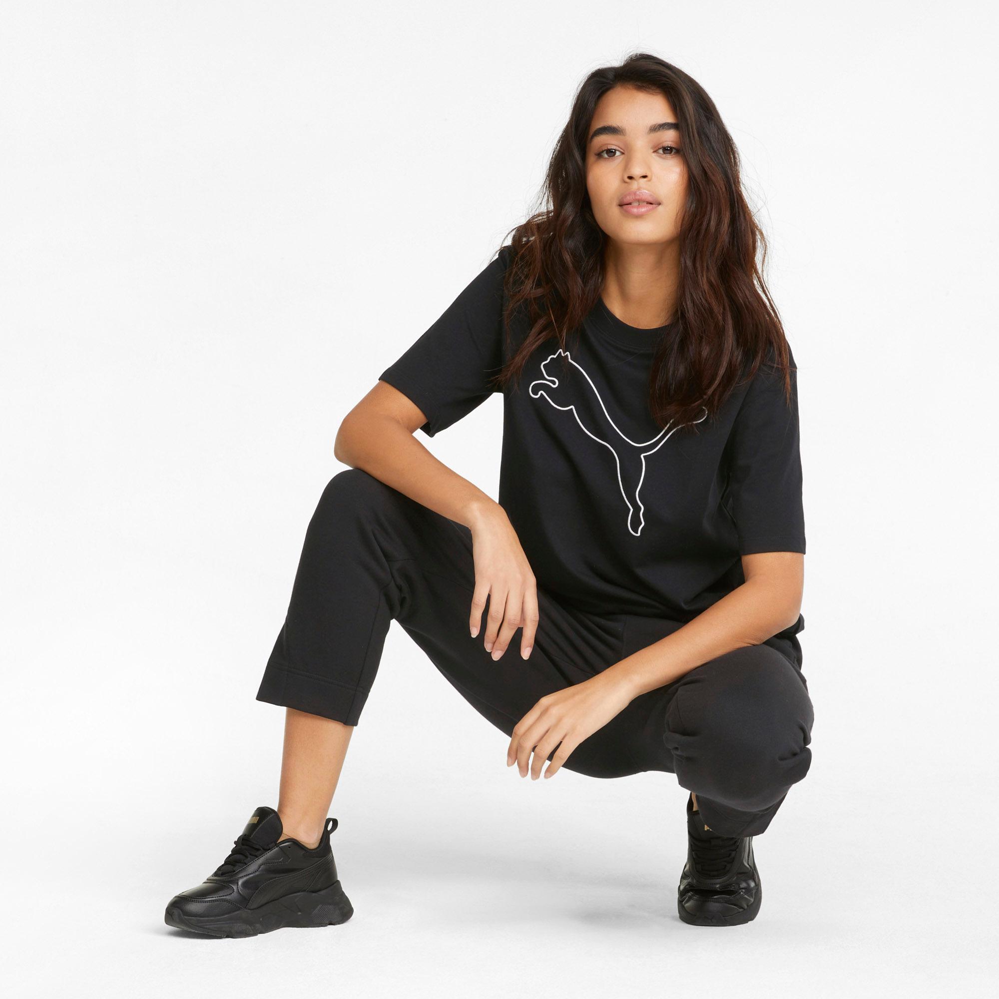 Informationen zum Versandhandel PUMA HER black SportScheck kaufen Online Shop puma Damen im von T-Shirt