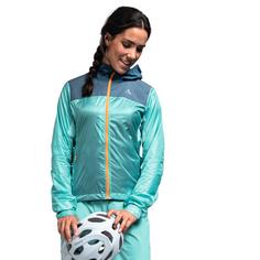 Rückansicht von Sch&ouml;ffel Hybrid Jkt Flow Trail L Fahrradjacke Damen lollipop